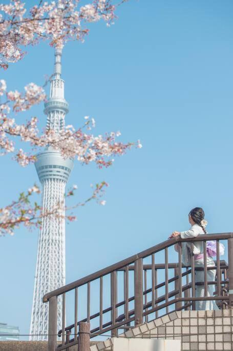 503 Oshiage Sta 3Mins Walk! Wi-Fi & Elevator 4Pax Διαμέρισμα Τόκιο Εξωτερικό φωτογραφία